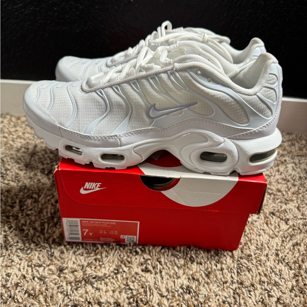 Nike Air Max Plus White Sneakers